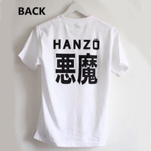 hanzo japanese back t shirt