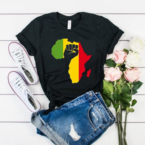 African Black Power Men's t shirt