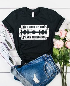 By Order of The Peaky Blinders Razor Blade Logo t shirt