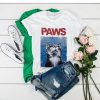 Grumpy Cat Paws Jaws Parody t shirt
