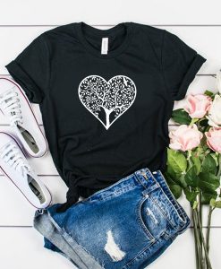 Heart Tree t shirt