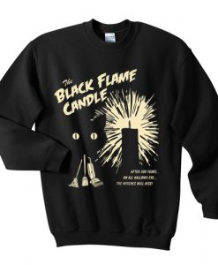 Hocus Pocus the black flame candle sweatshirt