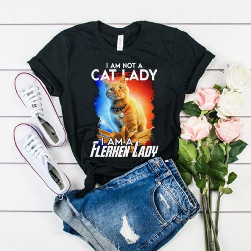 I Am Not A Cat Lady I Am A Flerken Lady t shirt