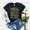 Just a Wizard Girl Living in a Muggle World Took The Hogwarts Train Going Anywhere t shirt