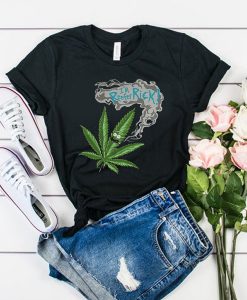 Rick and Morty Marijuana Weed I'm reefer rick t shirt