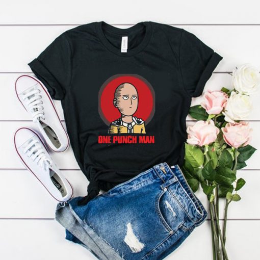 Saitama One Punch Man t shirt