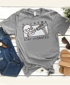 Stay Hydrated Skull t shirt