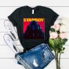 THE WEEKND STARBOY ALBUM COVER t shirt