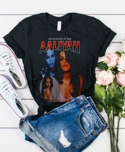 The Princess of R&B Aaliyah t shirt