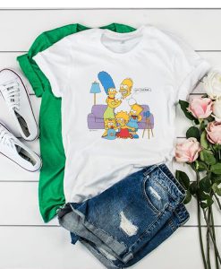 The Simpson Family 1990 t shirt