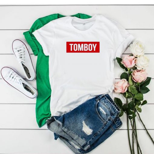 Tomboy Red Box t shirt