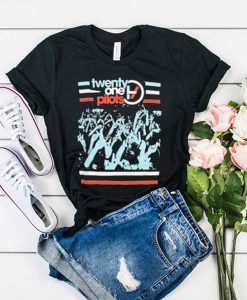 Twenty One Pilots Crowd Hands t shirt