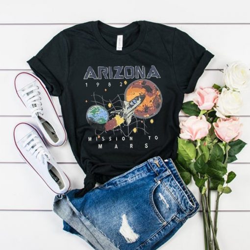 arizona 1982 mission to mars t shirt