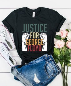 justice for george floyd t shirt
