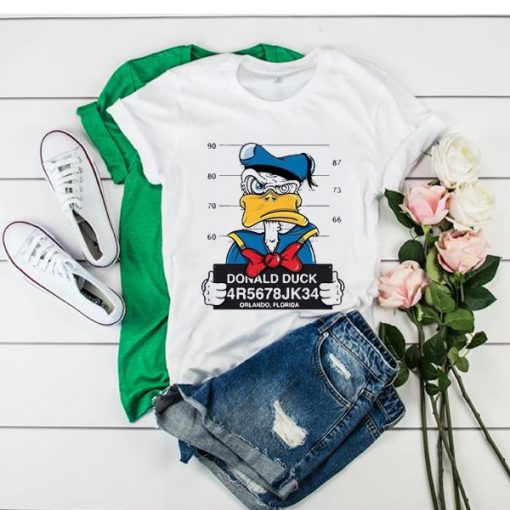 Donald Duck Jailed t shirt