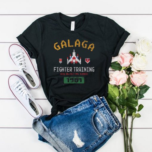 Galaga Fighter Training t shirt