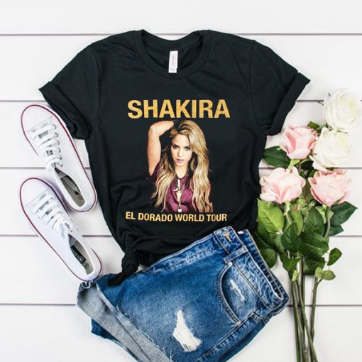 SHAKIRA ELDORADO WORLD TOUR T SHIRT