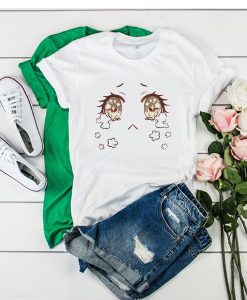 anime eyes crying t shirt