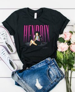 Jimi Hendrix Sitting t shirt