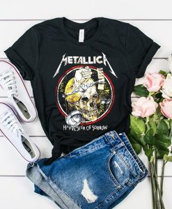 Distressed Metallica t shirt