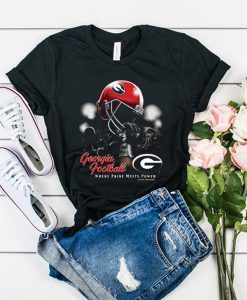 Georgia Bulldogs Helmet In Air t shirt