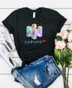 Japanese Nintendo 64 tshirt