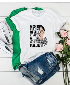 Notorious RBG Ruth Bader Ginsburg tshirt