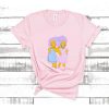 Women's Hot Pink The Simpsons Patty t shirt