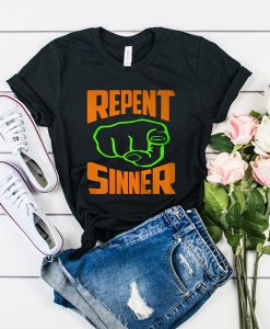 REPENT SINNER Punch t shirt