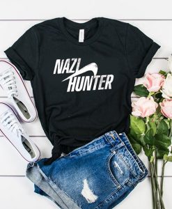 nazi hunter t shirt