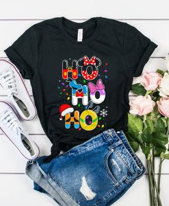 Ho Ho Ho Mickey Disney Christmas t shirt