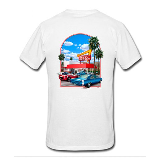 In N Out Burger t shirt back