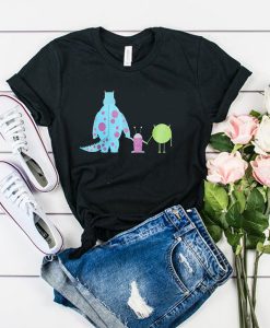 Monsters Inc Sully Mike and Boo t shirt