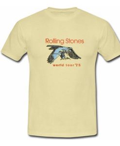 Rolling Stones World Tour 75 t shirt