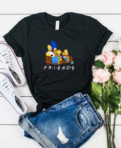 The Simpsons Friends t shirt