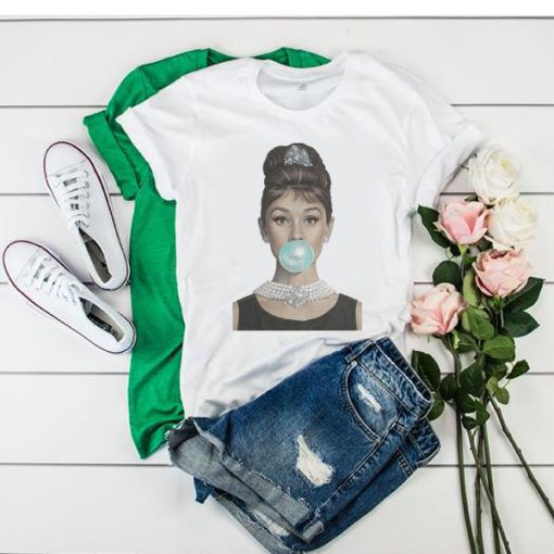 Audrey Hepburn Bubble t shirt