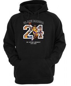 Kobe Bryant In Loving Memory Black Mamba Basketball Moments Tribute Los Angeles Number 24 hoodie