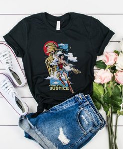 Wonder Woman 1984 Fight In Flight Girls t shirt