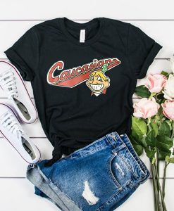 caucasians t shirt