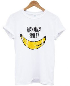 Banana Smile t shirt