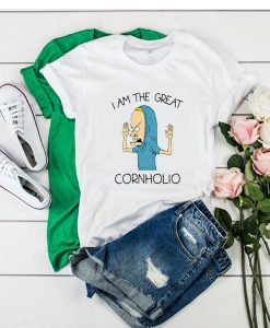 Details about I am the Great Cornholio t shirt