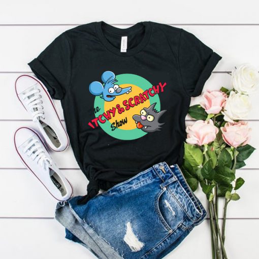 The Itchy & Scratchy Show t shirt