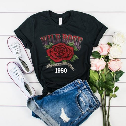 Wild Rose all about eve 1980 t shirt