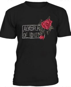 Aeroplane of idiots t shirt