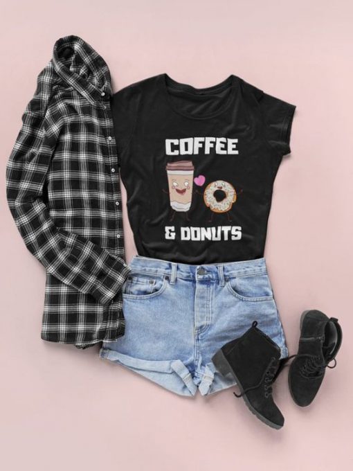 Coffee & Donuts t shirt