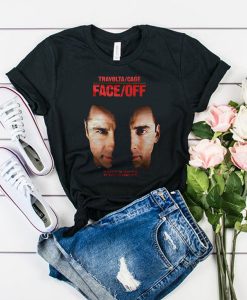 Face Off Black t shirt