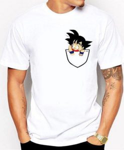 Goku pocket t shirt
