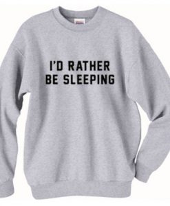 I’d Rather Be Sleeping Crewneck Sweatshirt