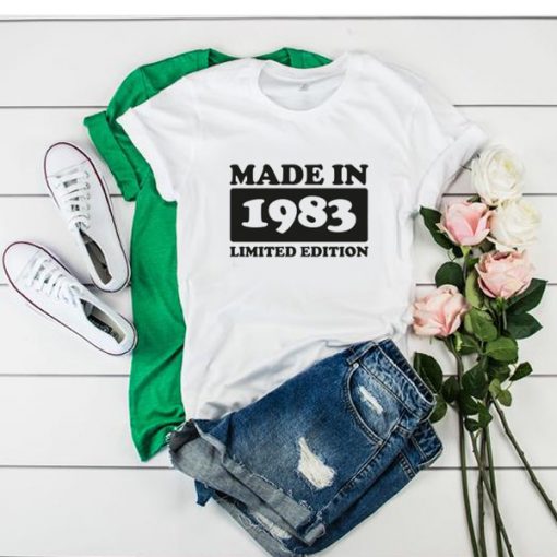 Made In 1983 Limited Edition t shirt