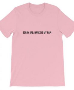 Sorry Dad, Drake is My Papi t shirt